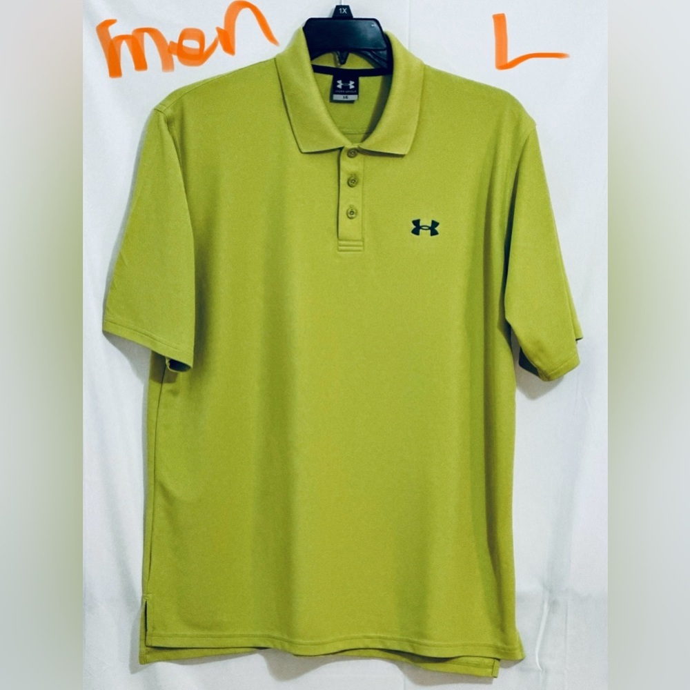 MENS CITRUS COLORED GOLF ⛳️ POLO
